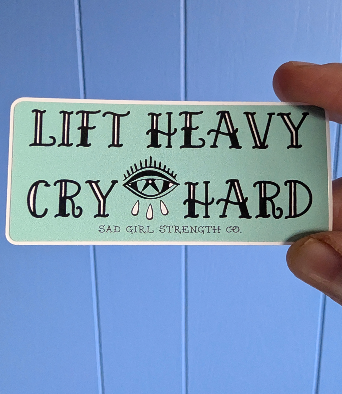 Sad Girl Strength Co. Stickers