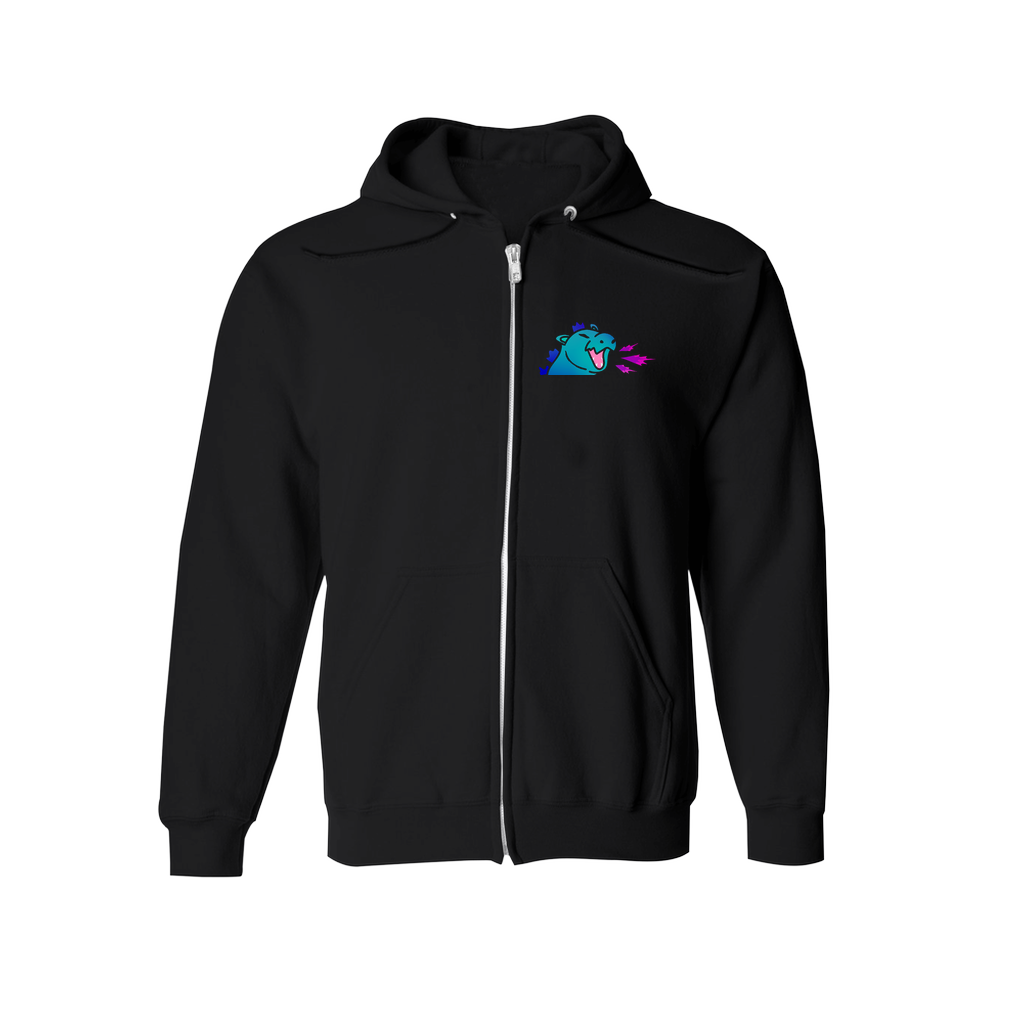 Not A Real Powerlifter Zip up hoodie (s-2xl)