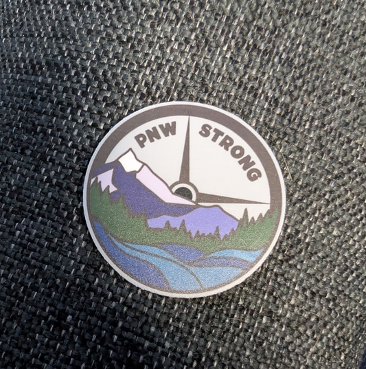 PNW Strong sticker