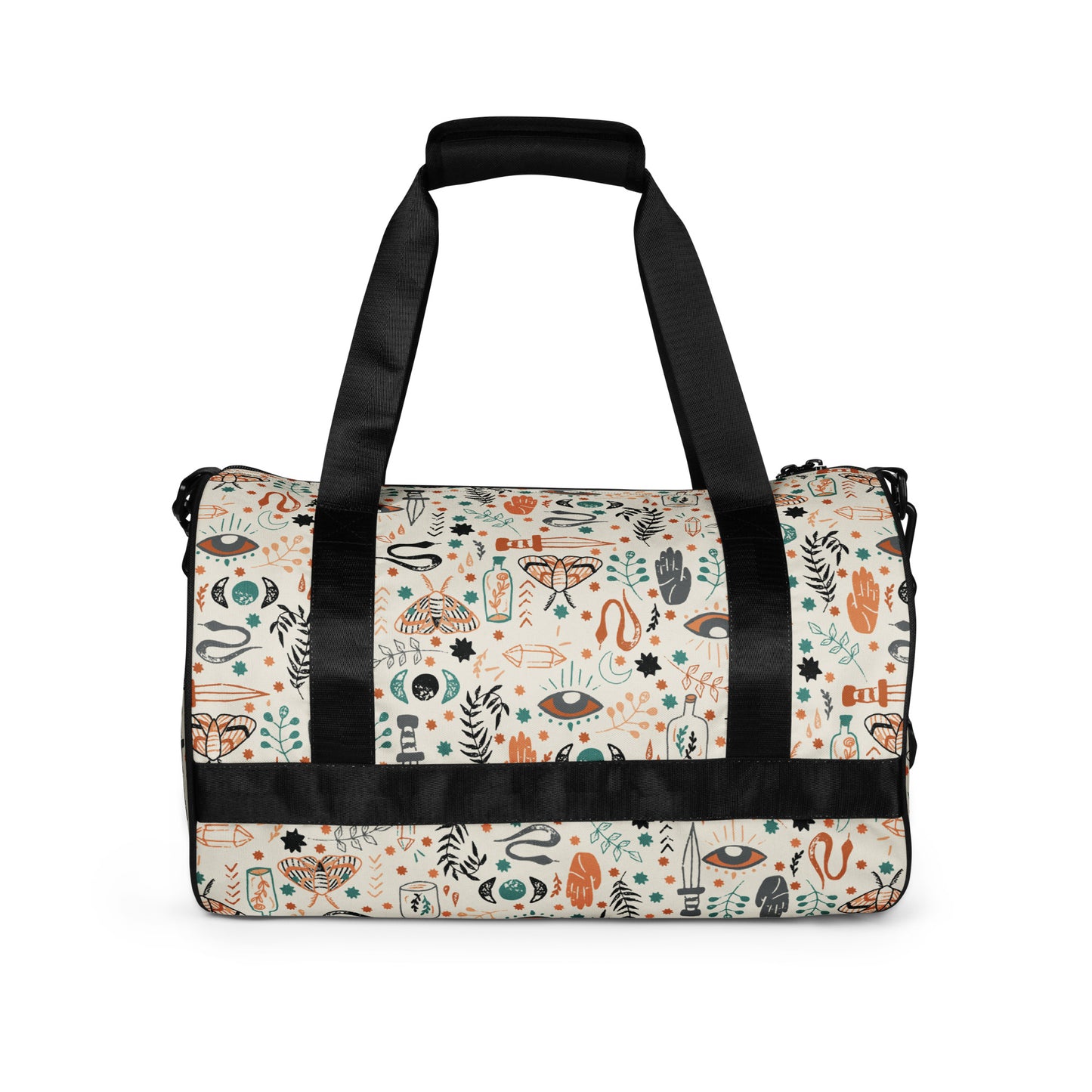 All-over print duffel bag - esoteric ephemera