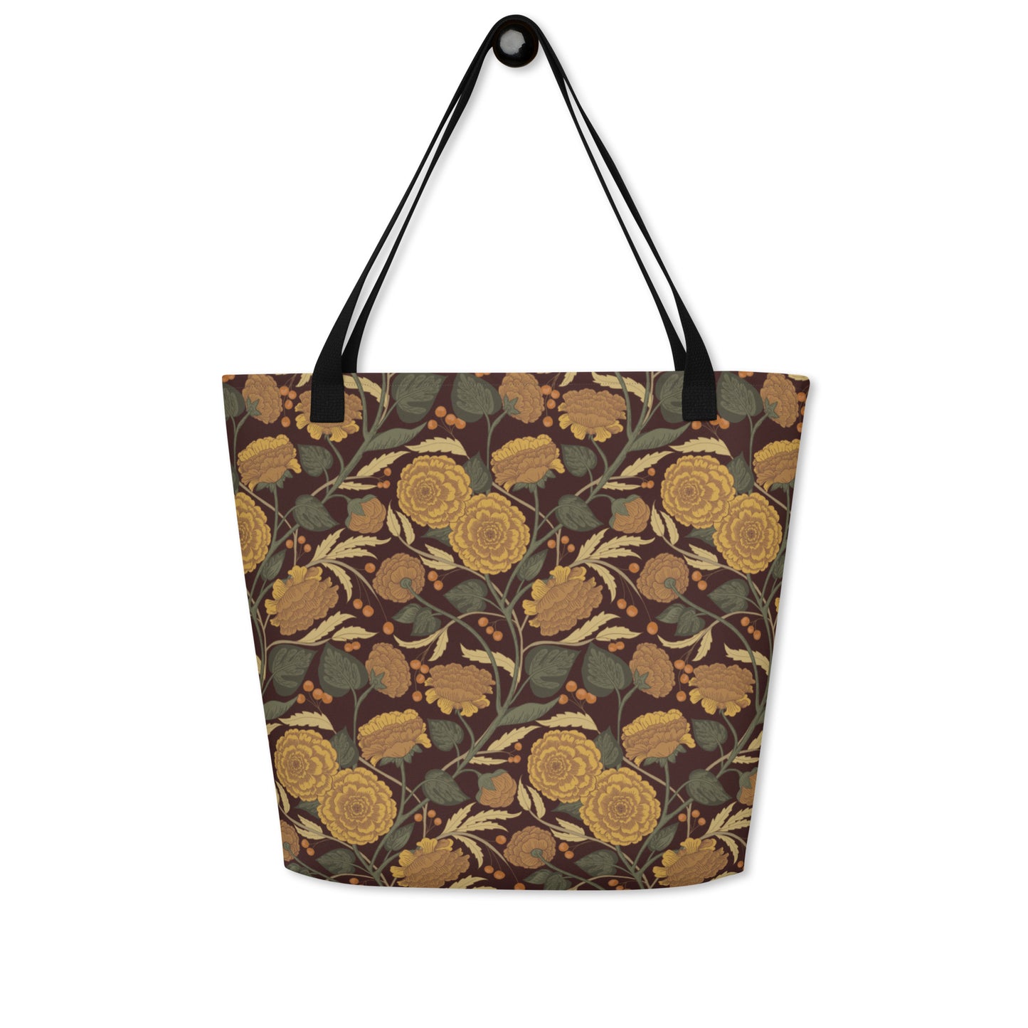 late bloomer (autumn) - large tote bag