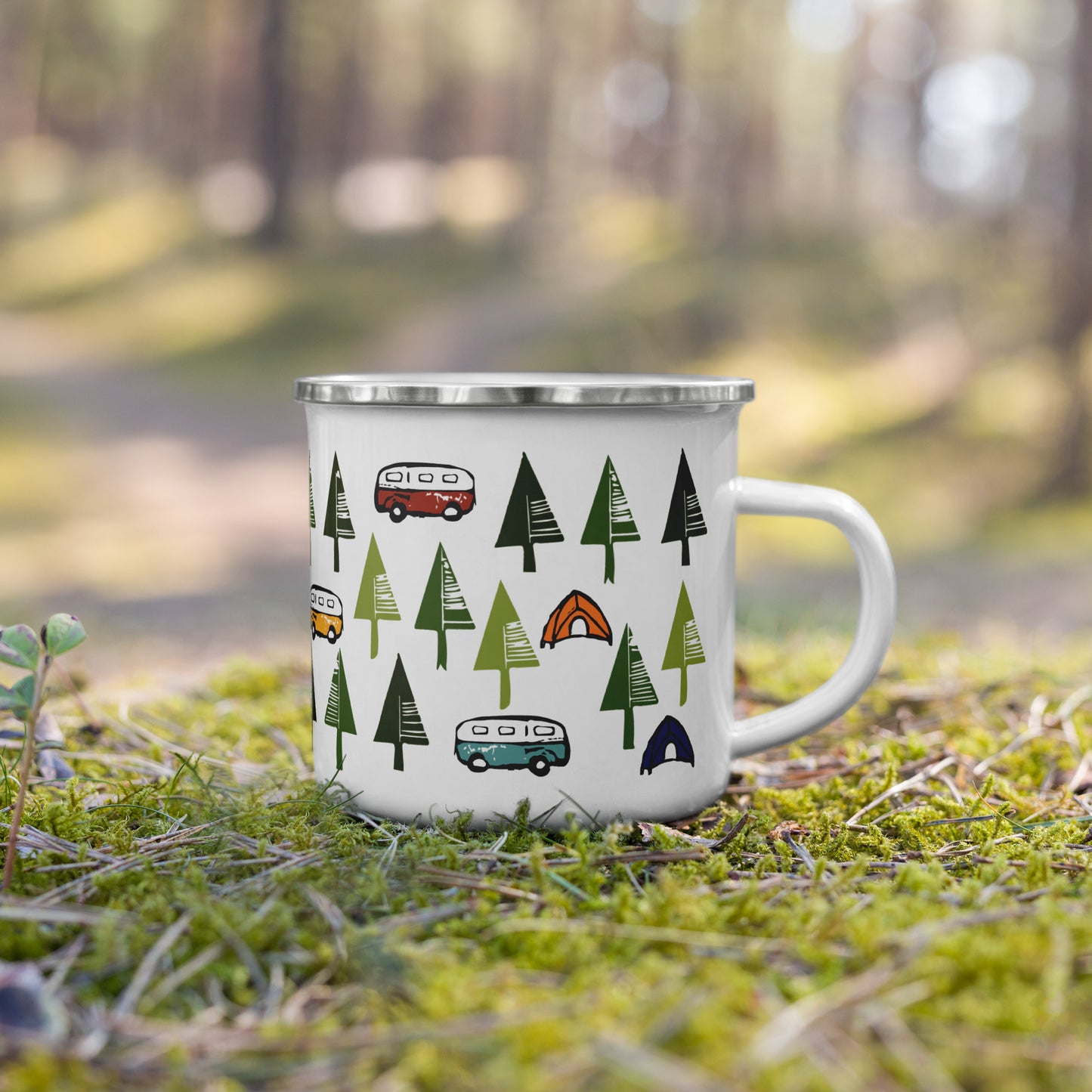 Enamel Mug - Happy Camper