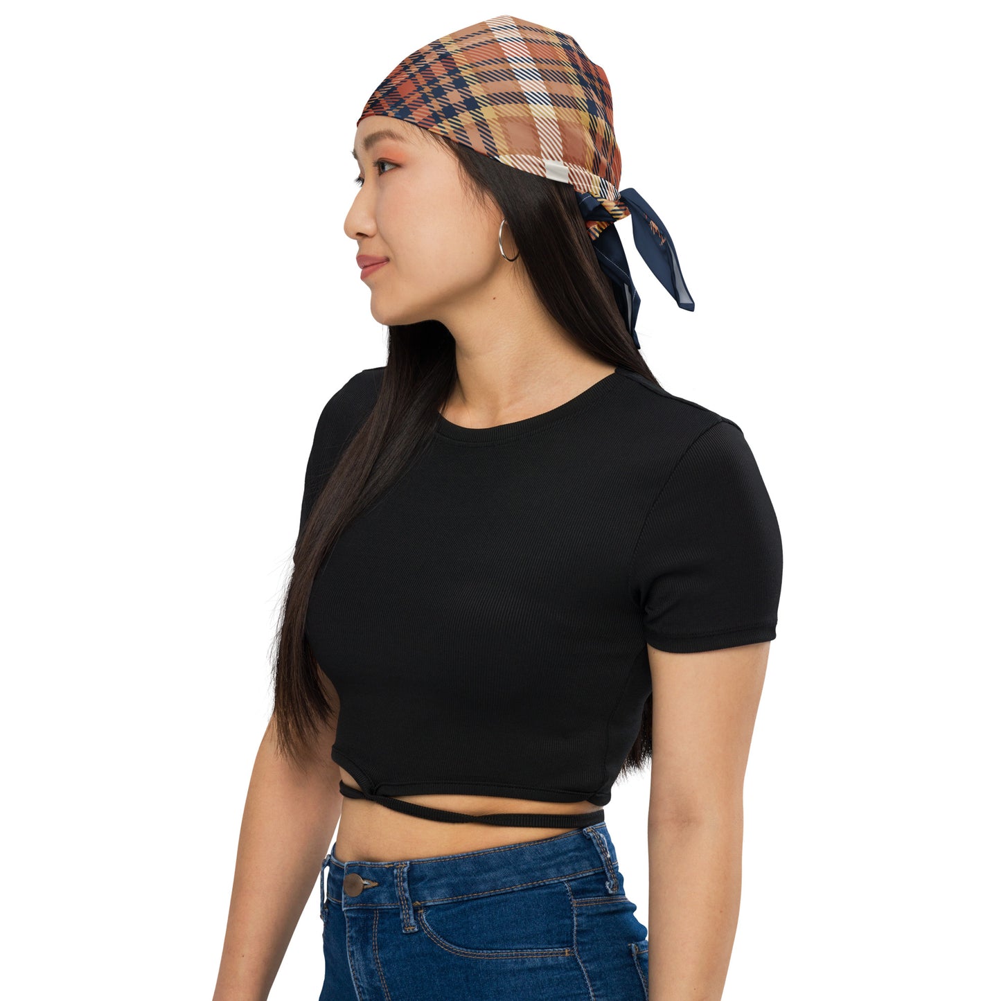 perfect plaid (warm) - bandana (3 sizes)