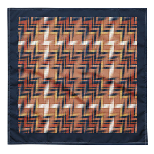 perfect plaid (warm) - bandana (3 sizes)