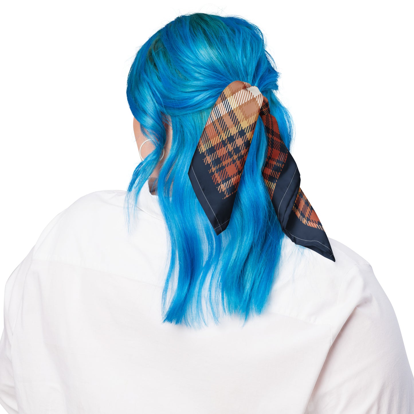 perfect plaid (warm) - bandana (3 sizes)