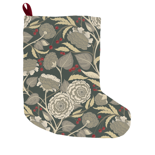 late bloomer (winter) - christmas stocking